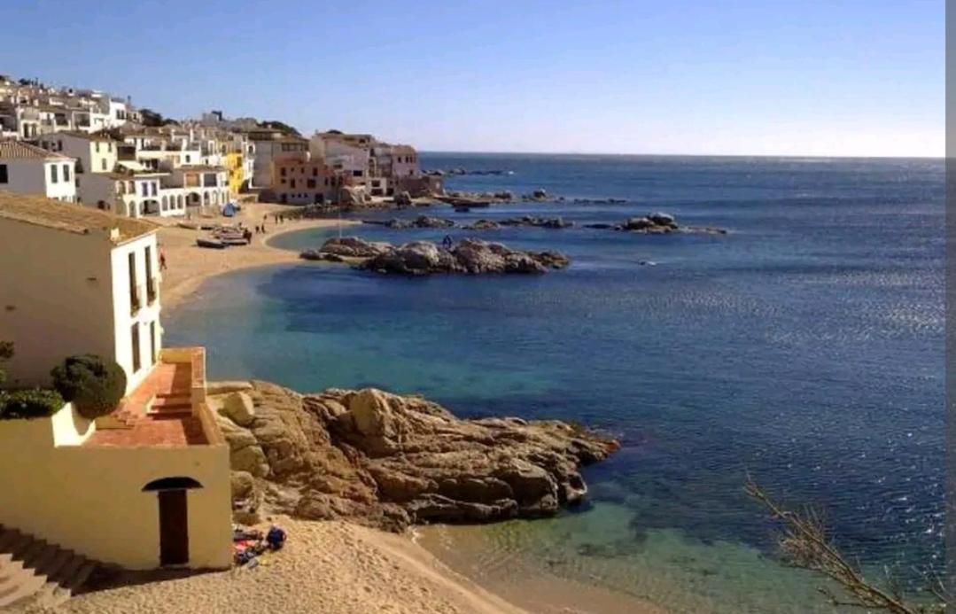 Apt Con Piscina En Calella De Palafrugell, Parking Gratuito Bagian luar foto